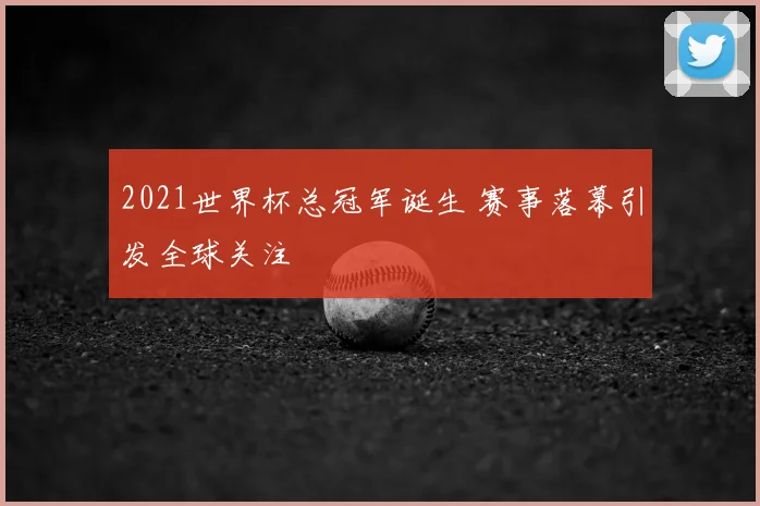 2021世界杯总冠军诞生 赛事落幕引发全球关注