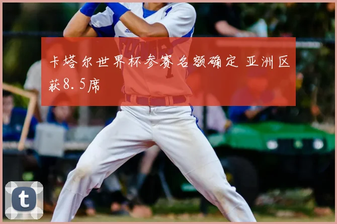 卡塔尔世界杯参赛名额确定 亚洲区获8.5席